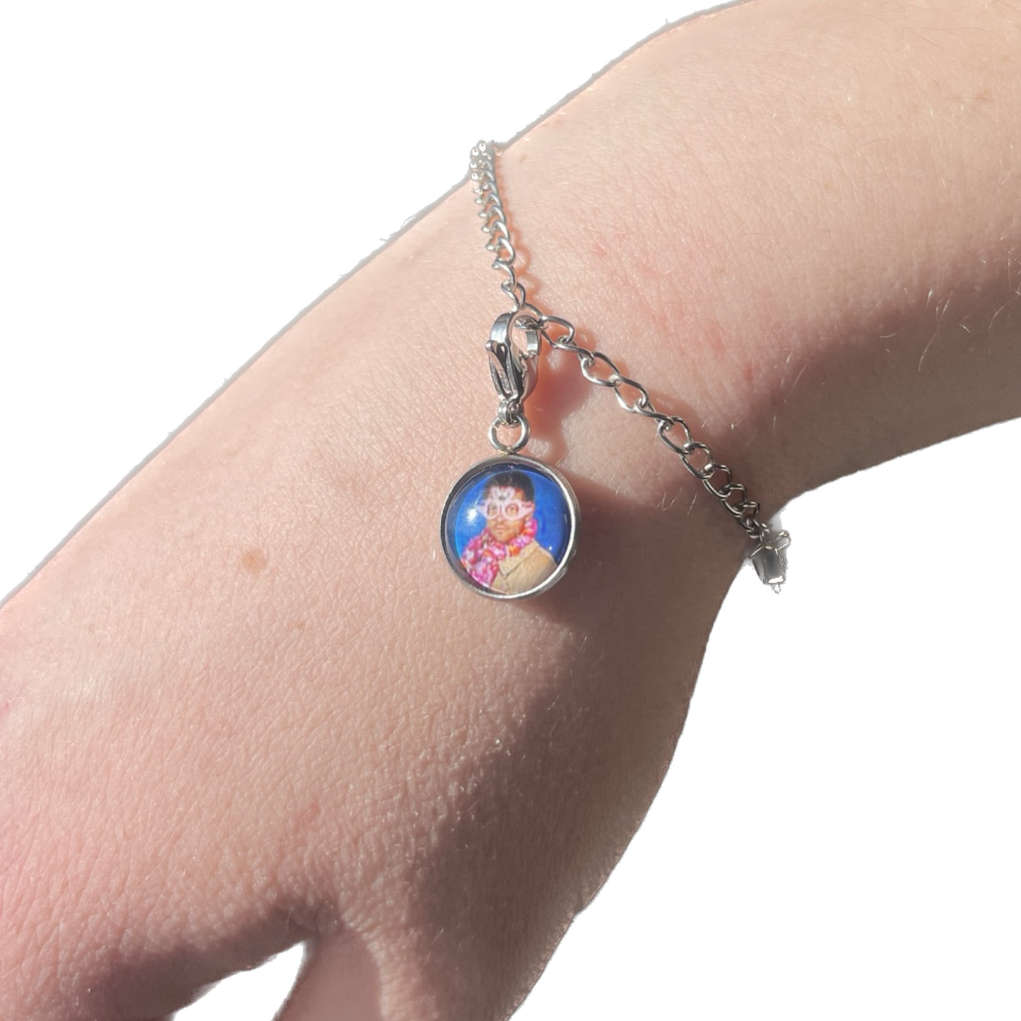 Flamingo Glasses Misha bracelet charm