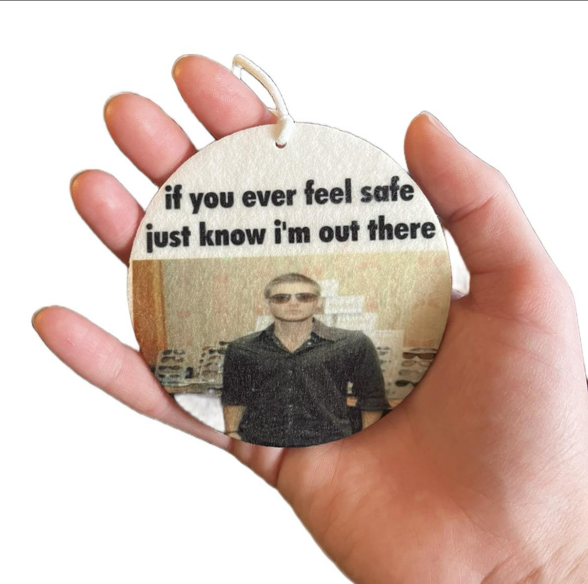 Jensen Ackles meme car freshener
