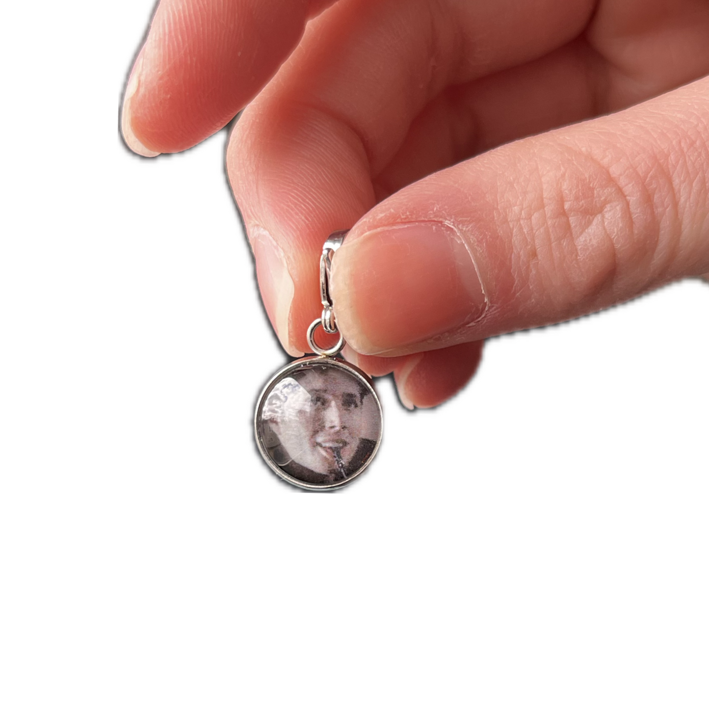 Dean charm - smiling