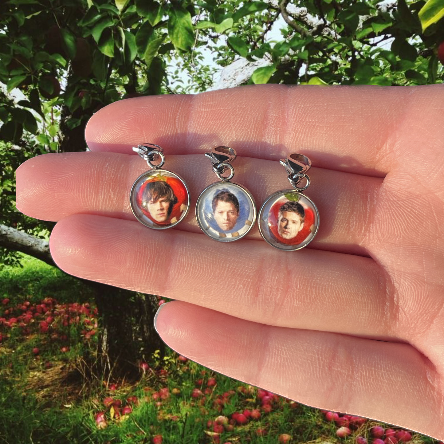 Team Fruit Will charm pack + bracelet