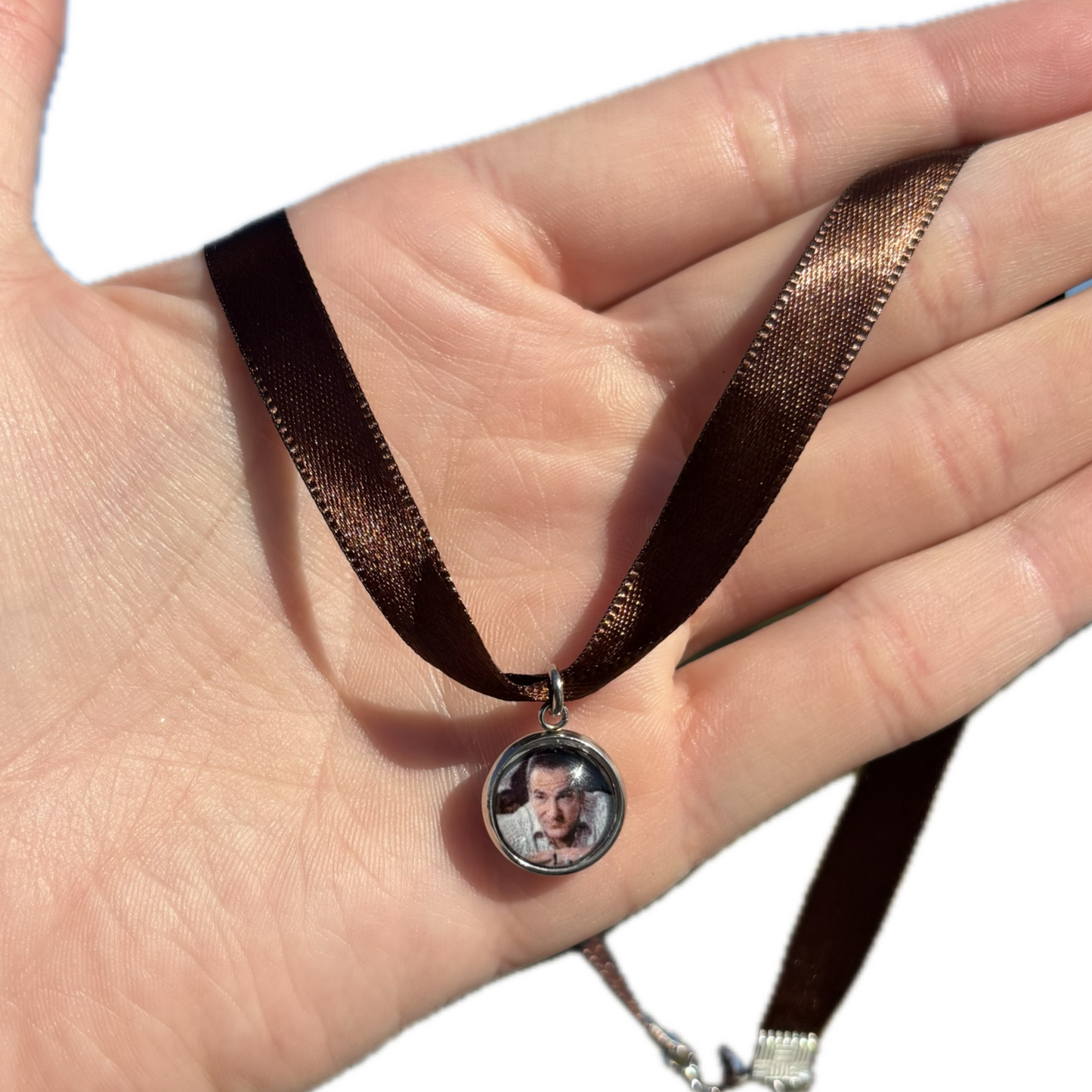 Jason Gideon ribbon necklace