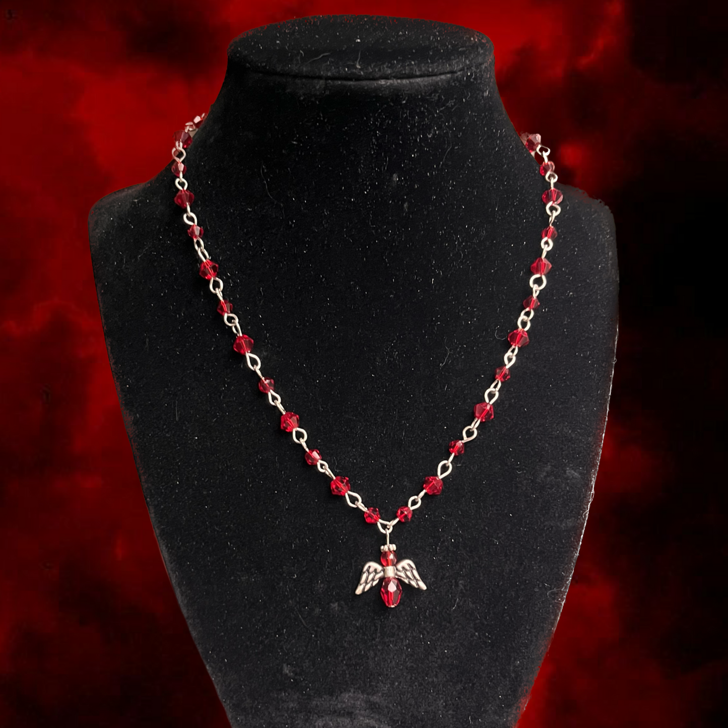 “Scarlet Devil” necklace