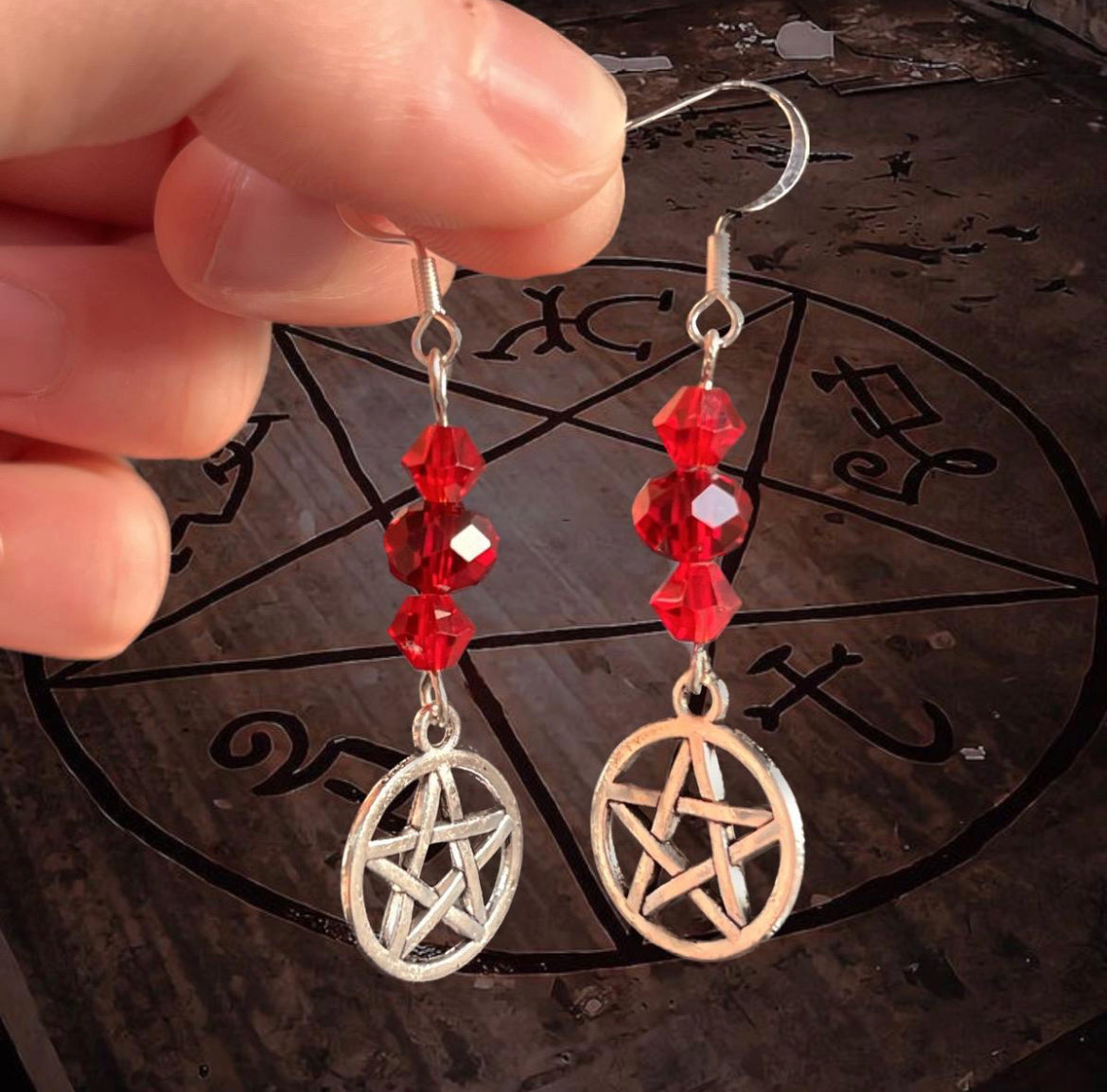 Crowley “Eyes of Supernatural” earrings