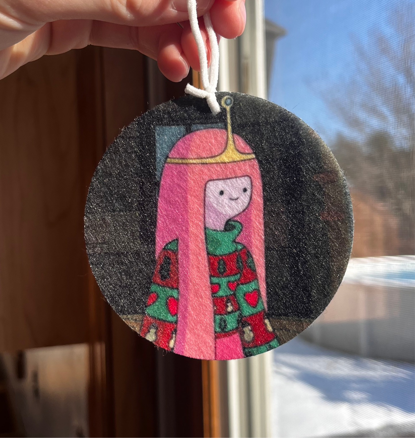 Festive Priness Bubblegum car freshener