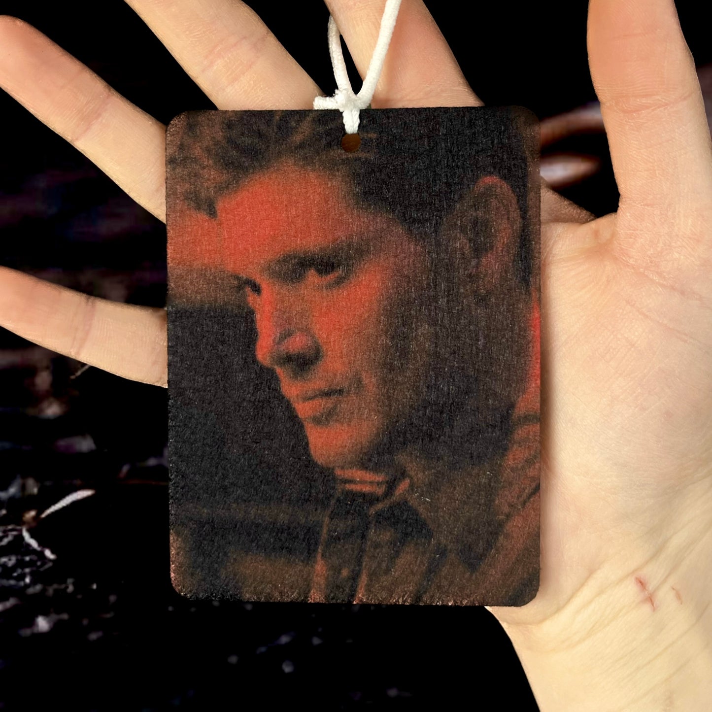 Demon Dean car freshener