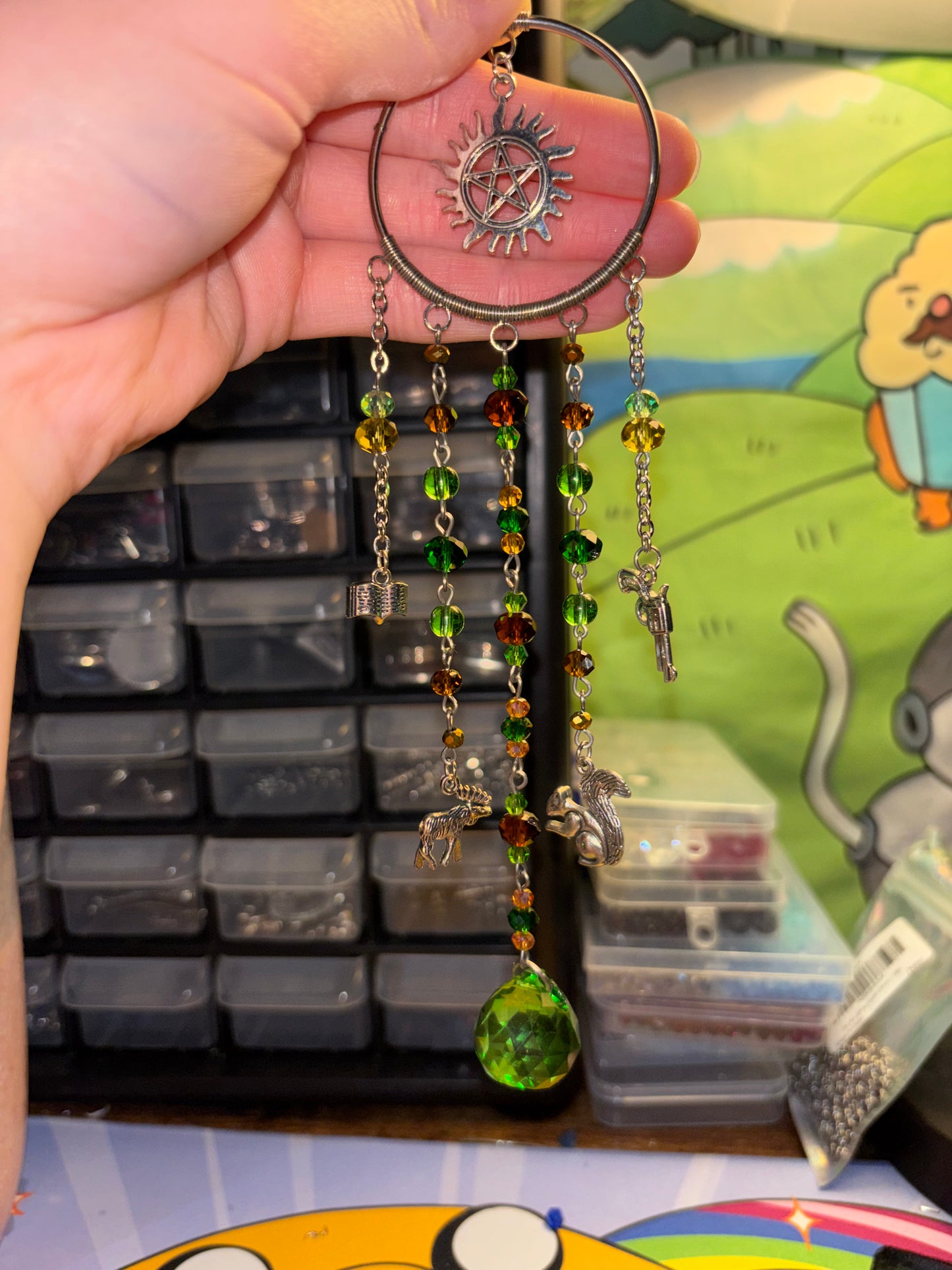 Sam & Dean custom suncatcher