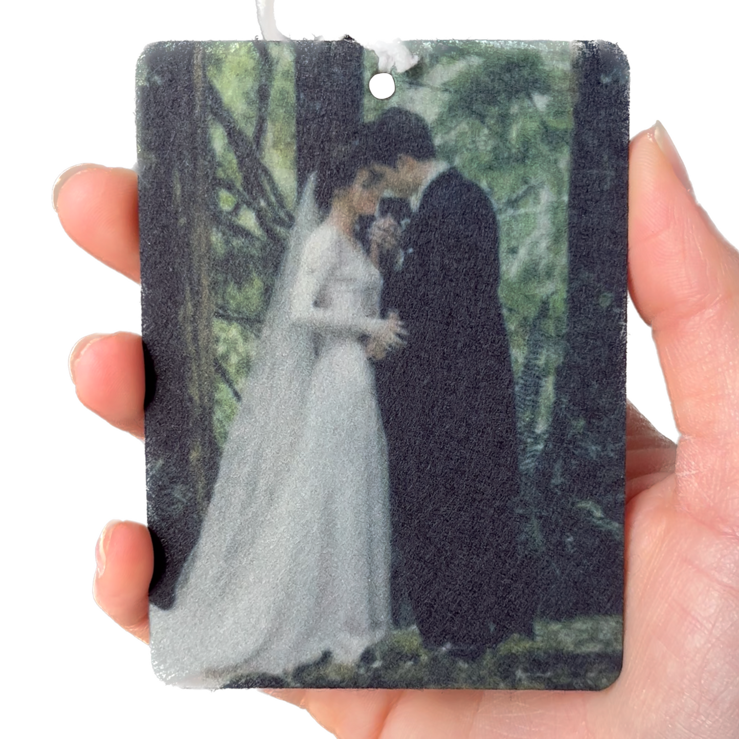 Edward & Bella wedding car freshener
