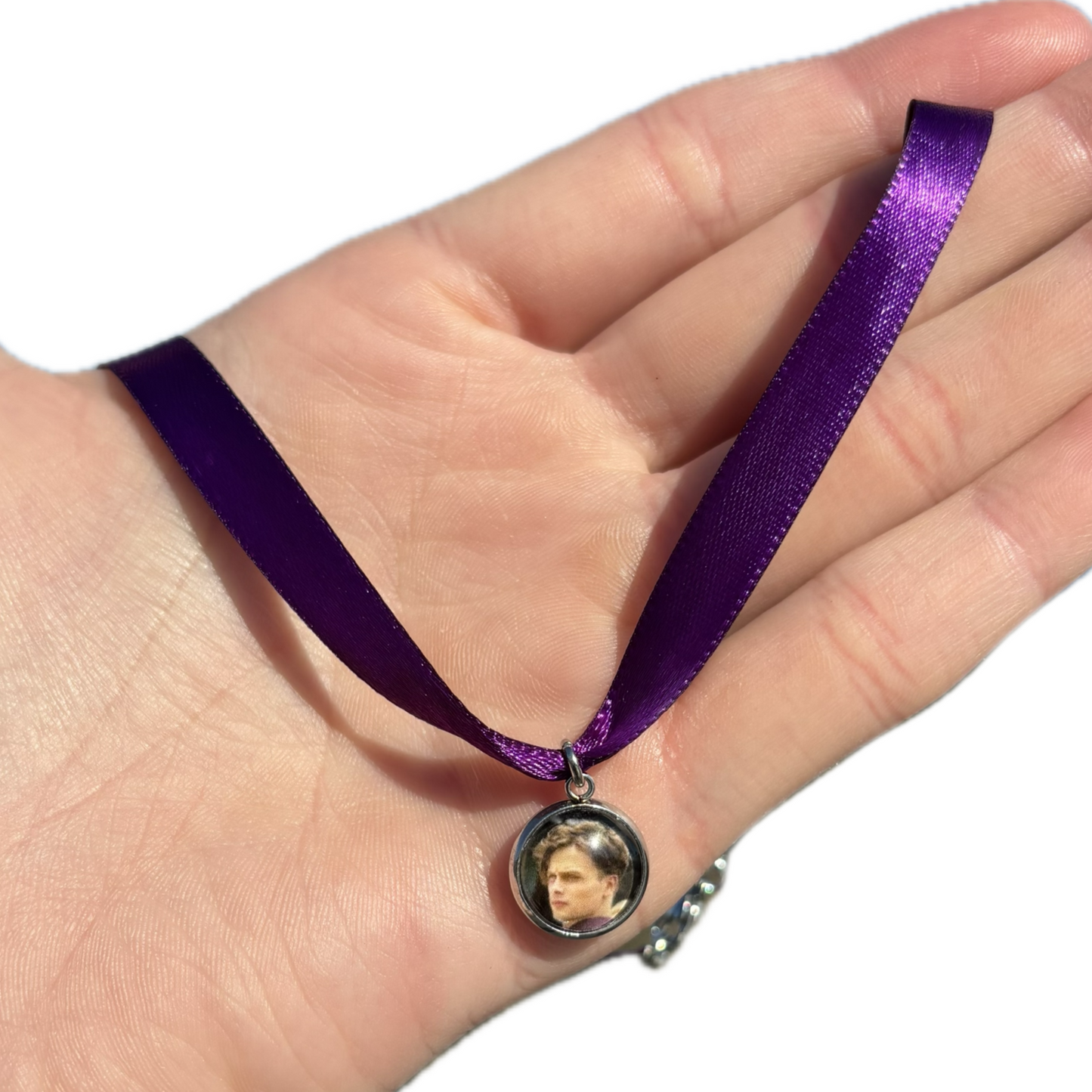 Spencer Reid ribbon necklace