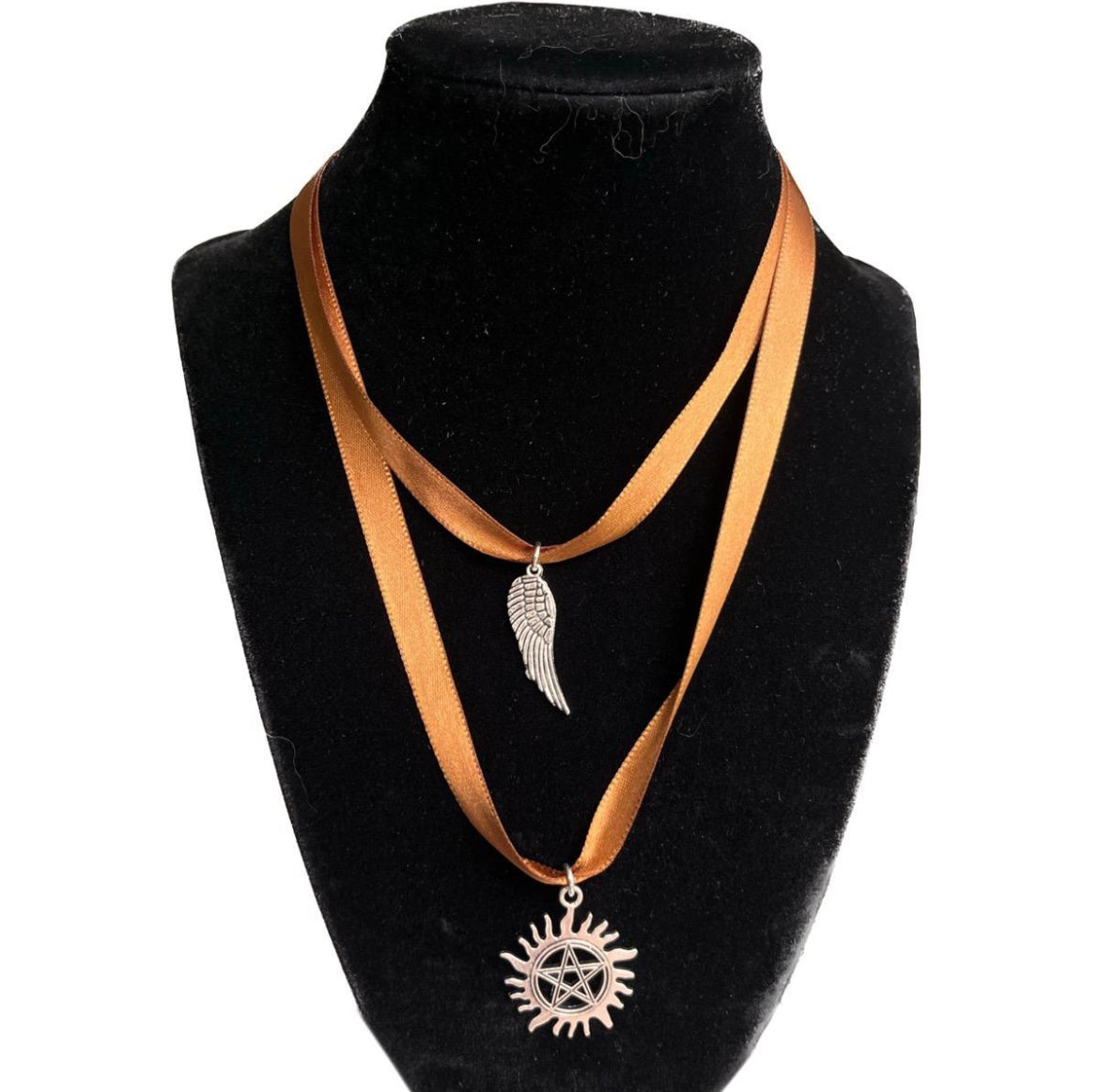 Eyes of Supernatural - ribbon necklaces collection #2