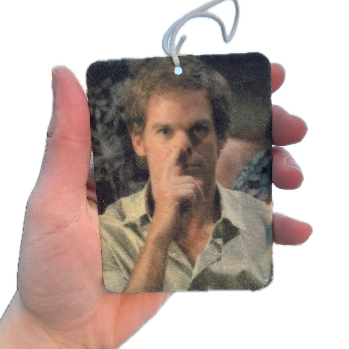 Silly Dexter Morgan car fresheners