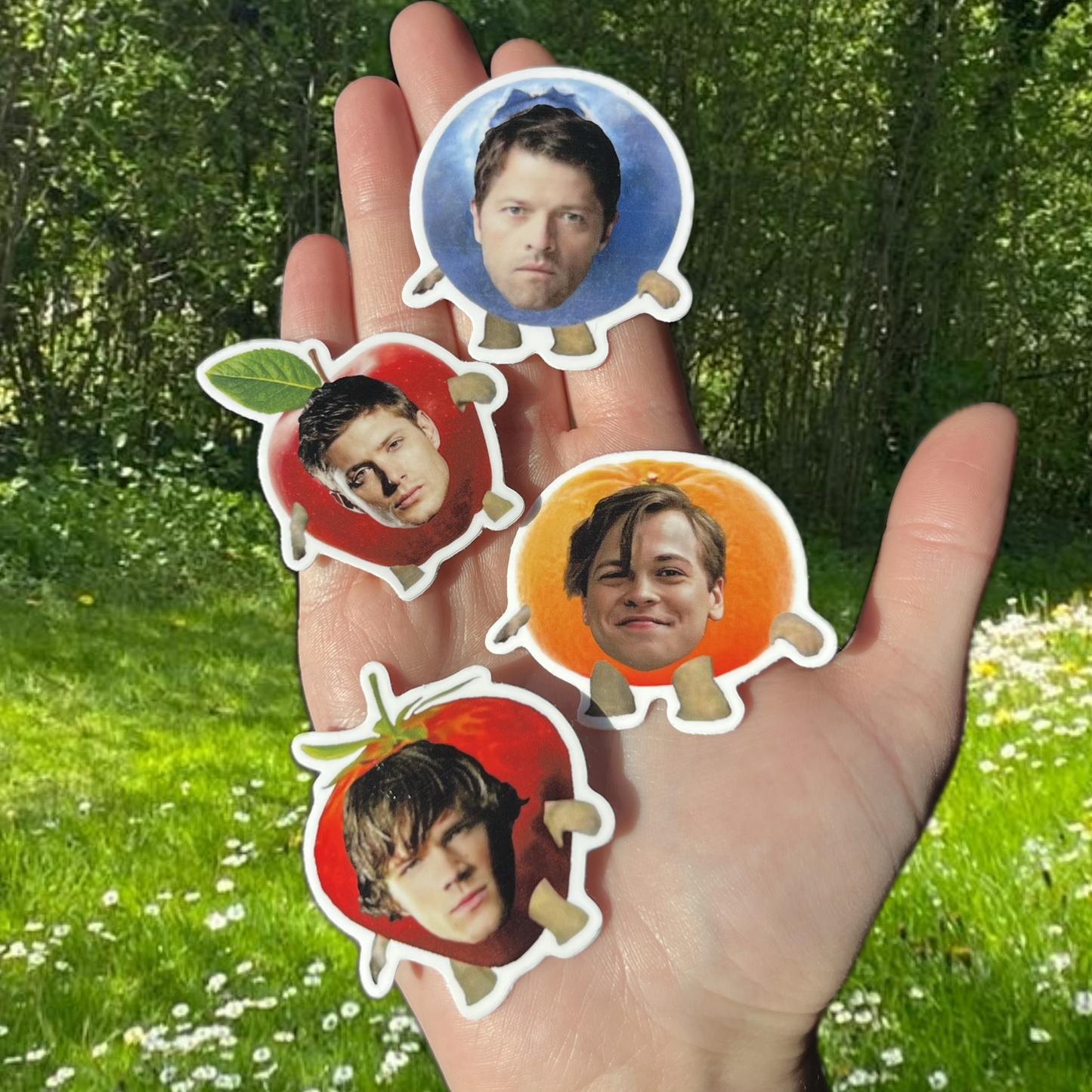 Team Fruit Will 2.0 stickers