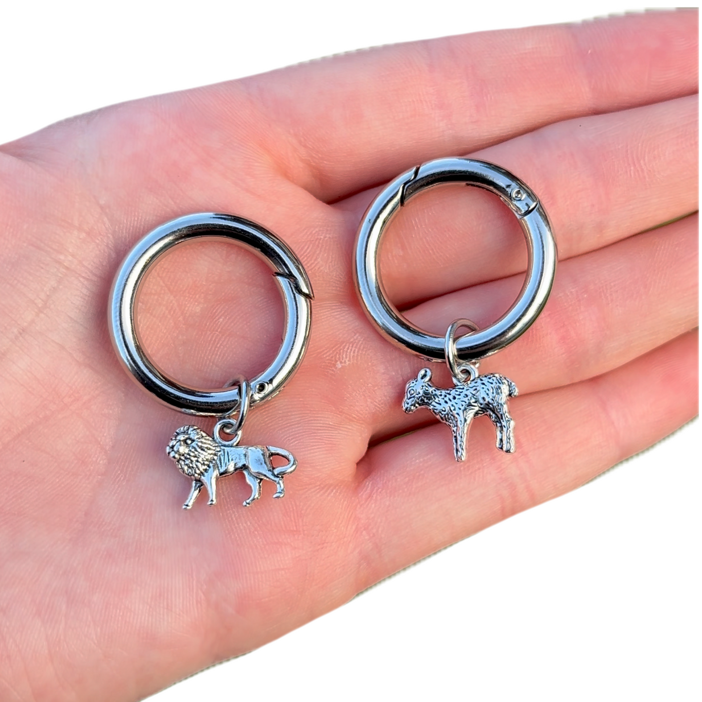 Lion & the Lamb boot charms
