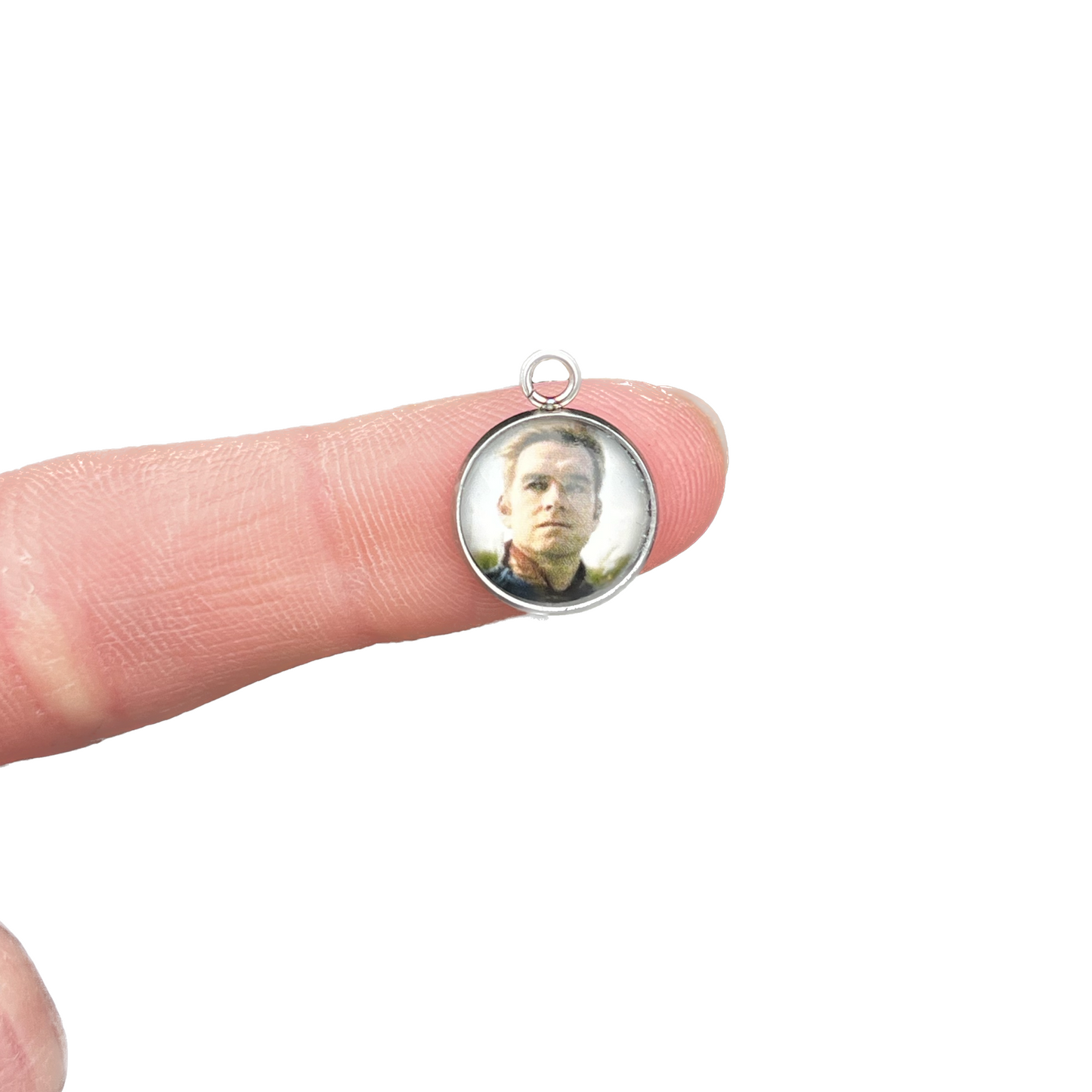 Homelander phone charm