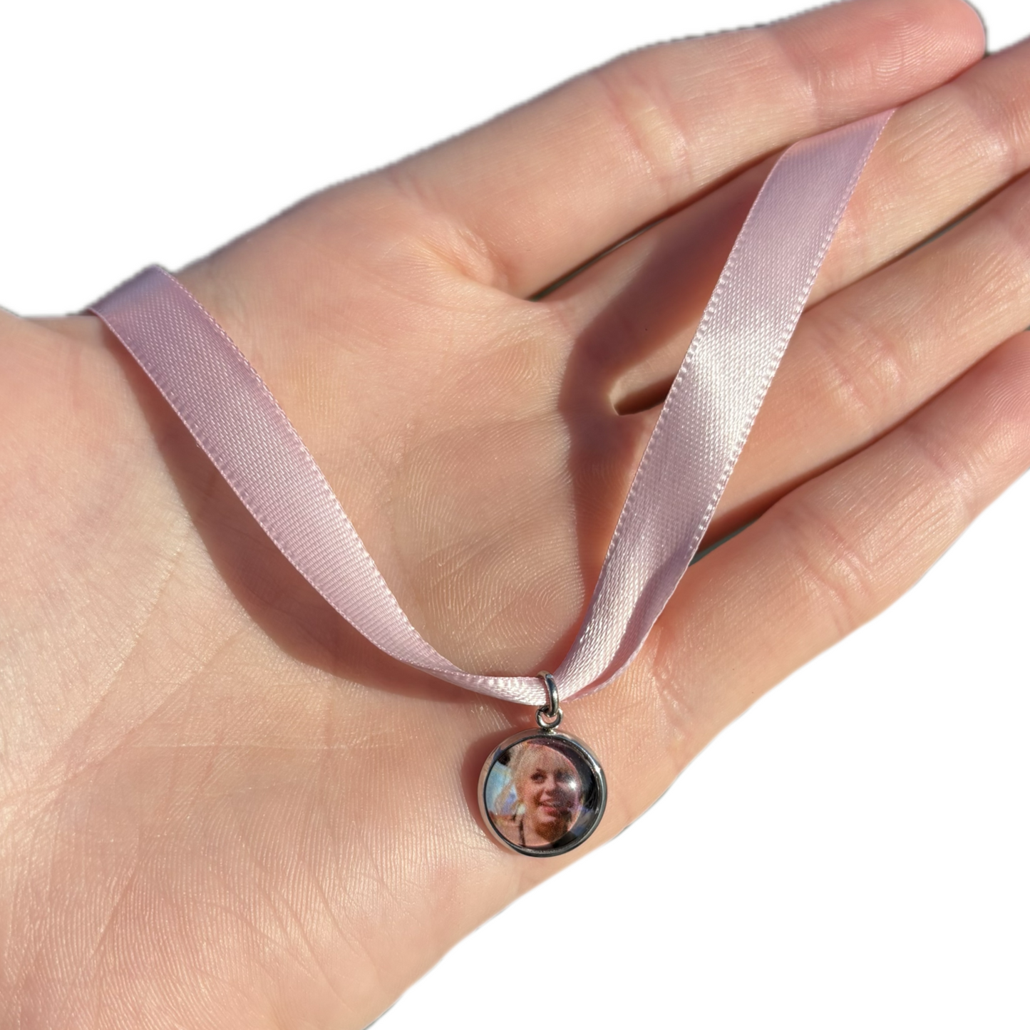 Penelope Garcia ribbon necklace