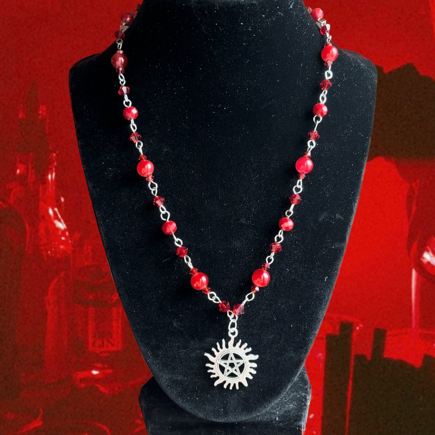 Crowley “Eyes of Supernatural” necklace