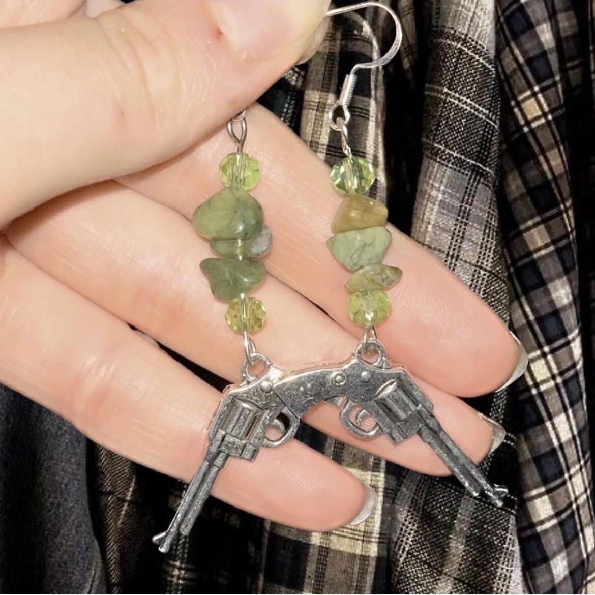 Dean “My Daddy’s Got a Gun” earrings