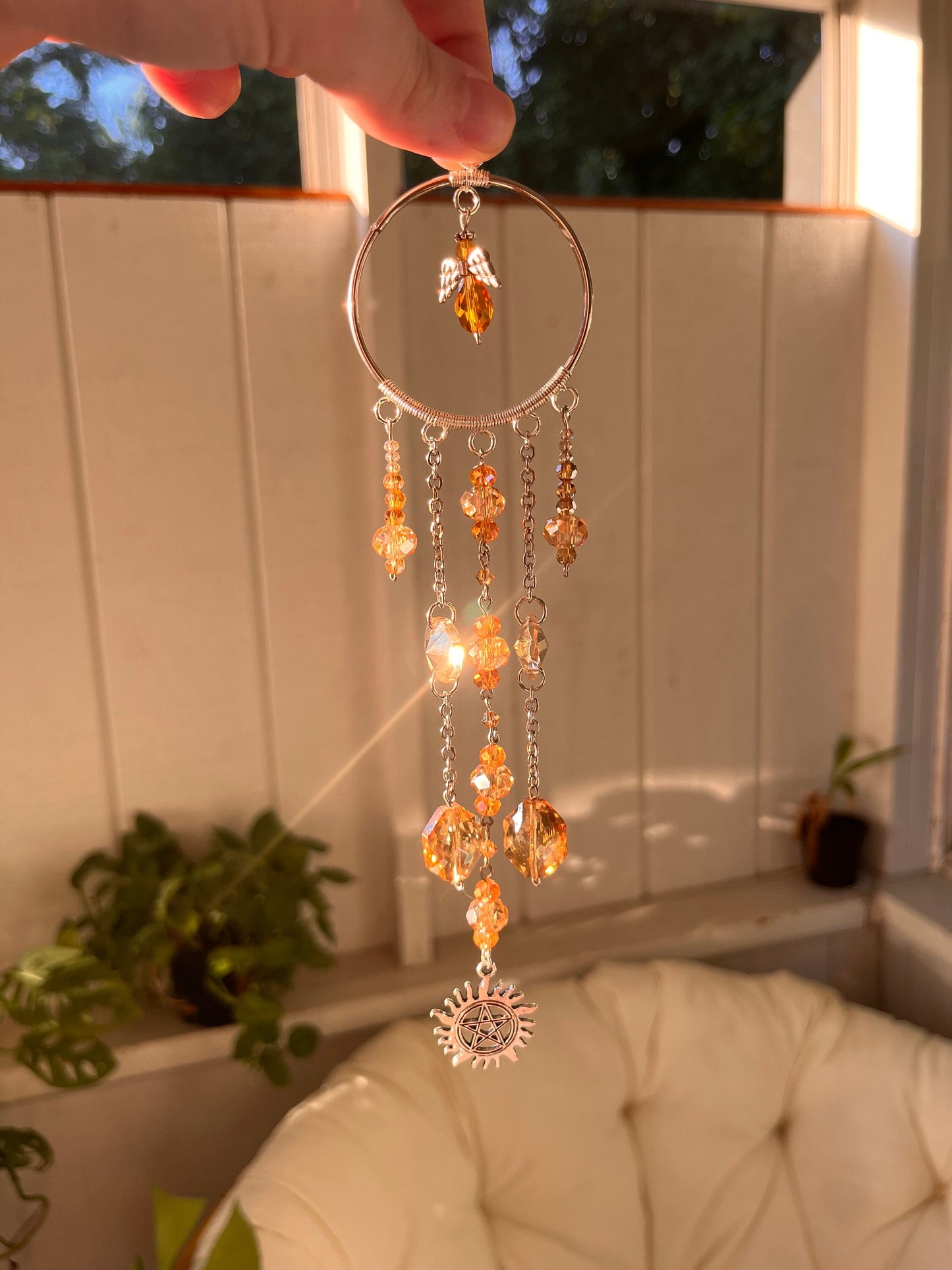 Gabriel “Eyes of Supernatural” sun catcher