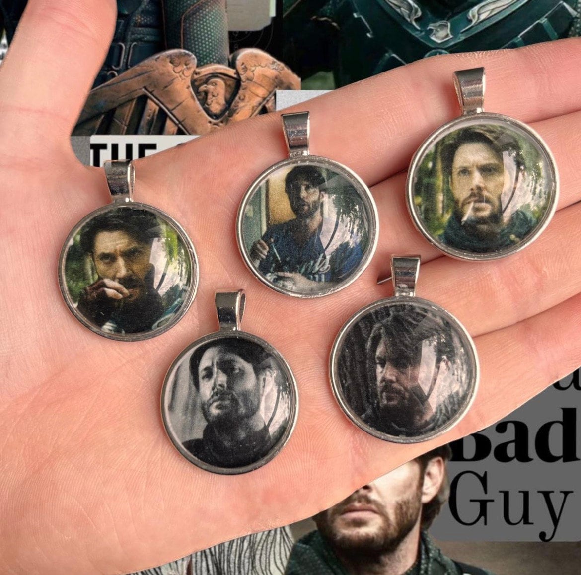 Soldier Boy keychains & necklaces