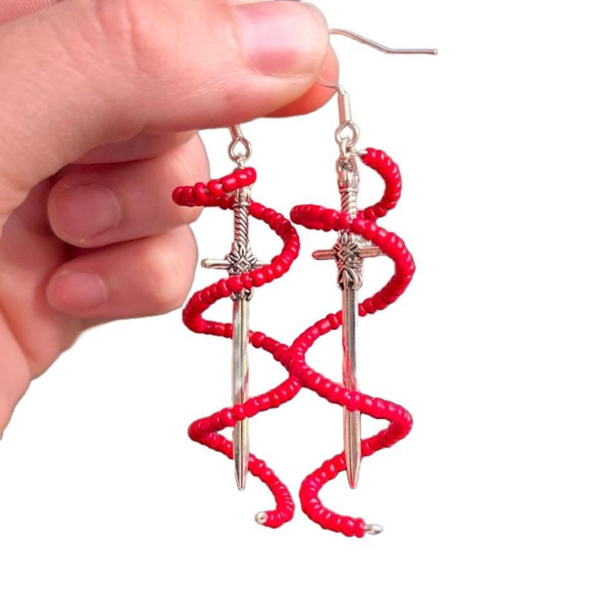 Death by the Blade earrings