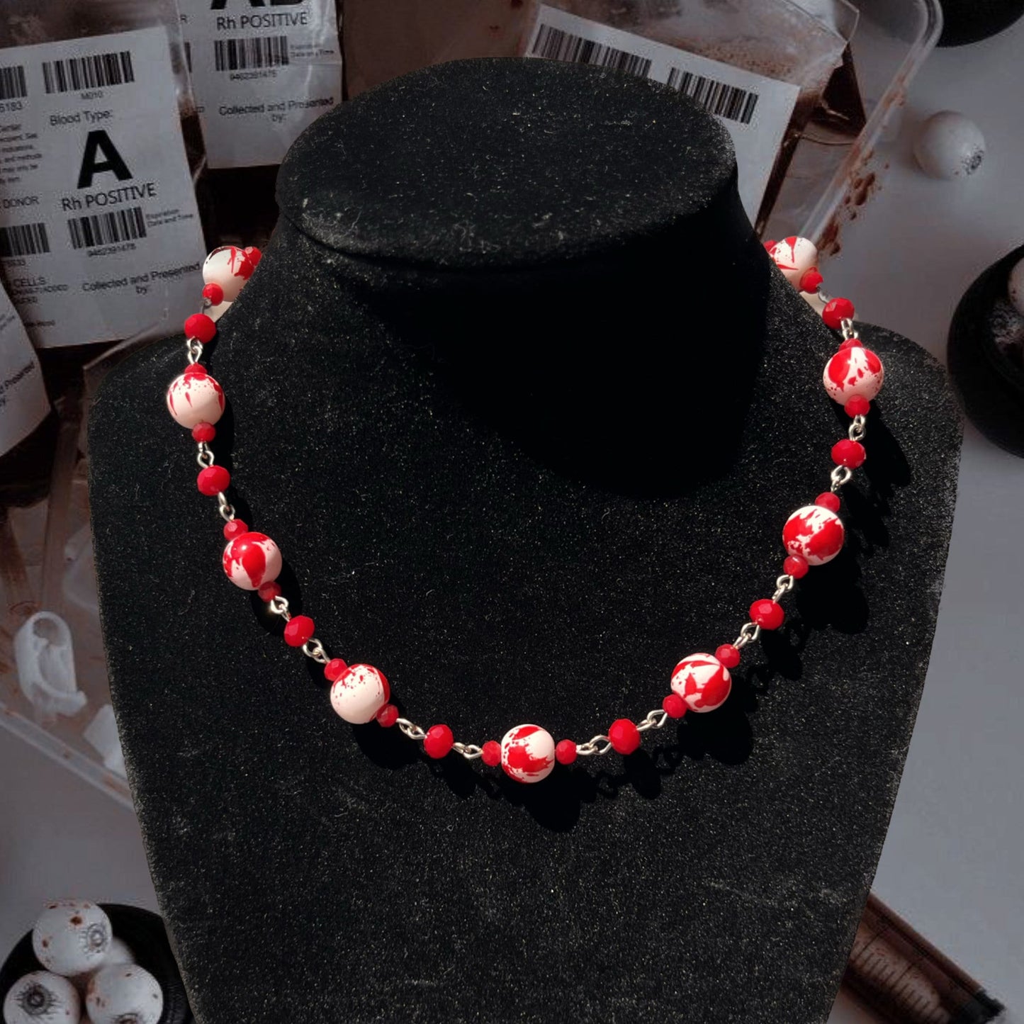 Splash Pattern necklace - Forensics Collection