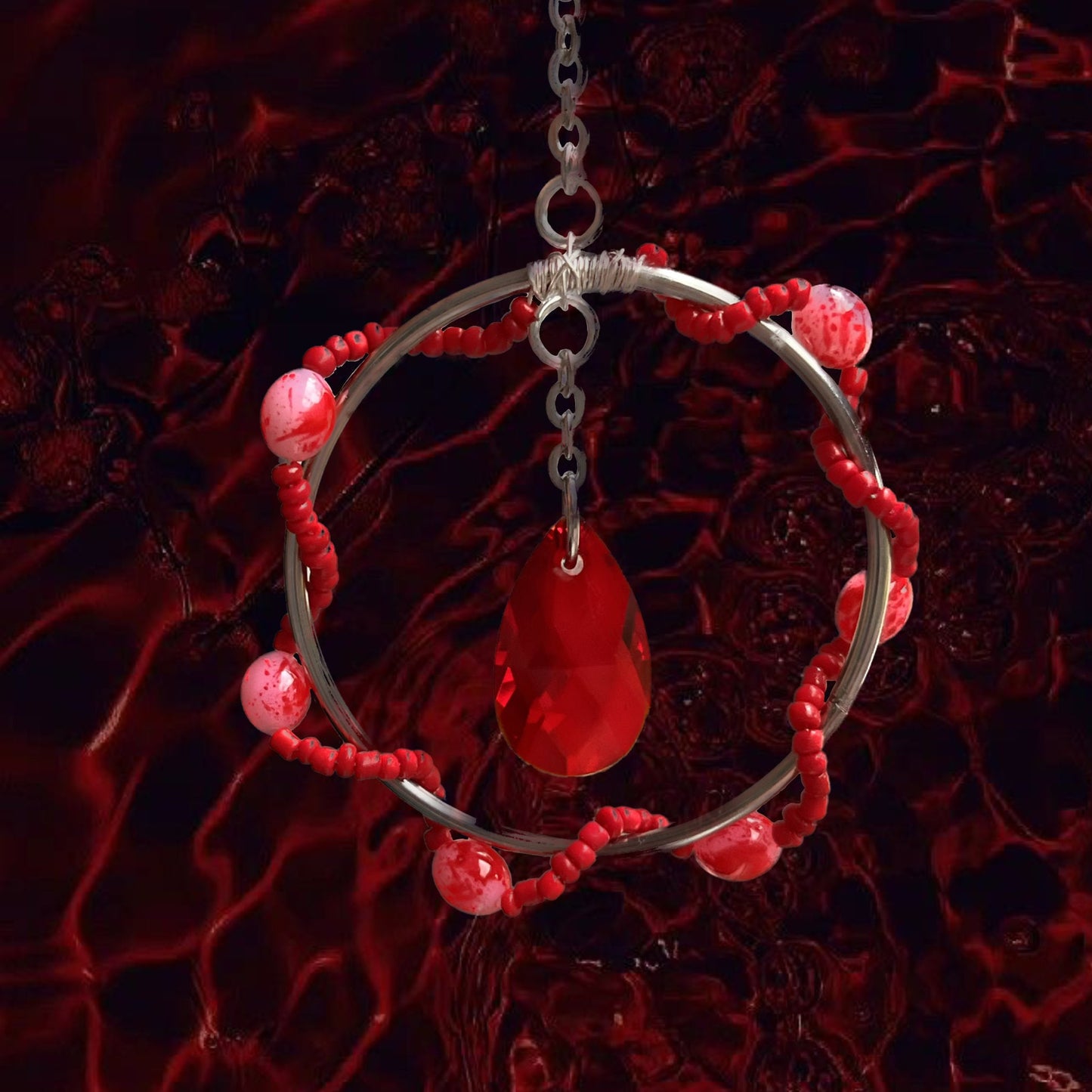 Back spatter suncatcher - Forensics Collection