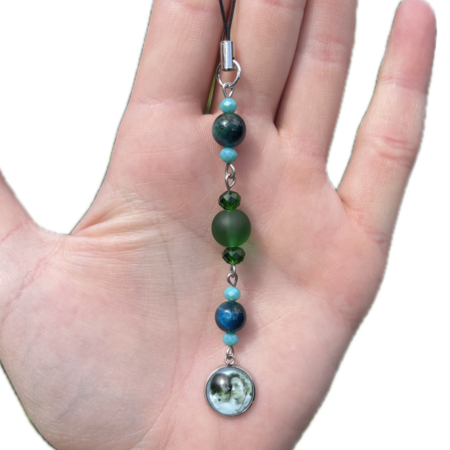 Alice & Jasper phone charm