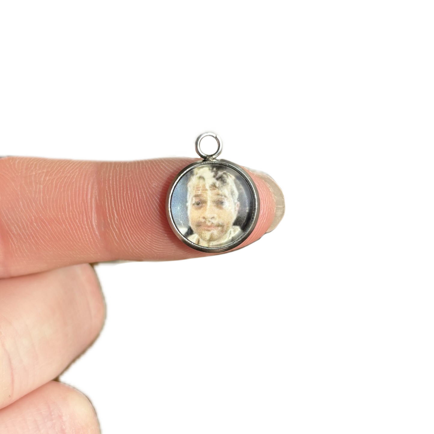 Castiel phone charm