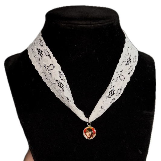 Strawberry Sam lace choker