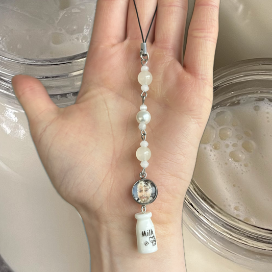 Milkstiel phone charm