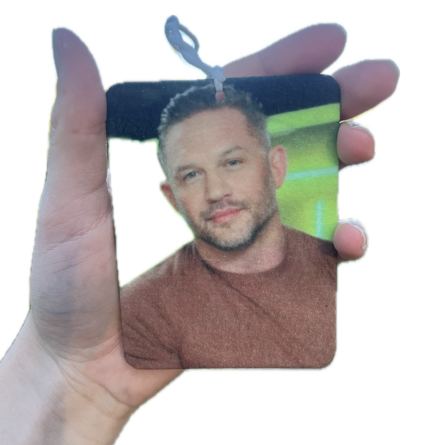 Tom (silver fox) car freshener