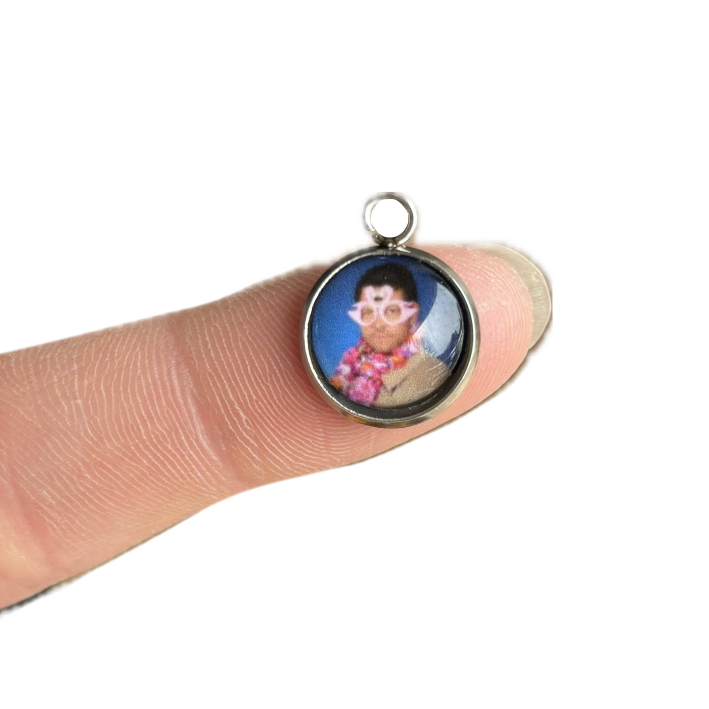 Castiel phone charm