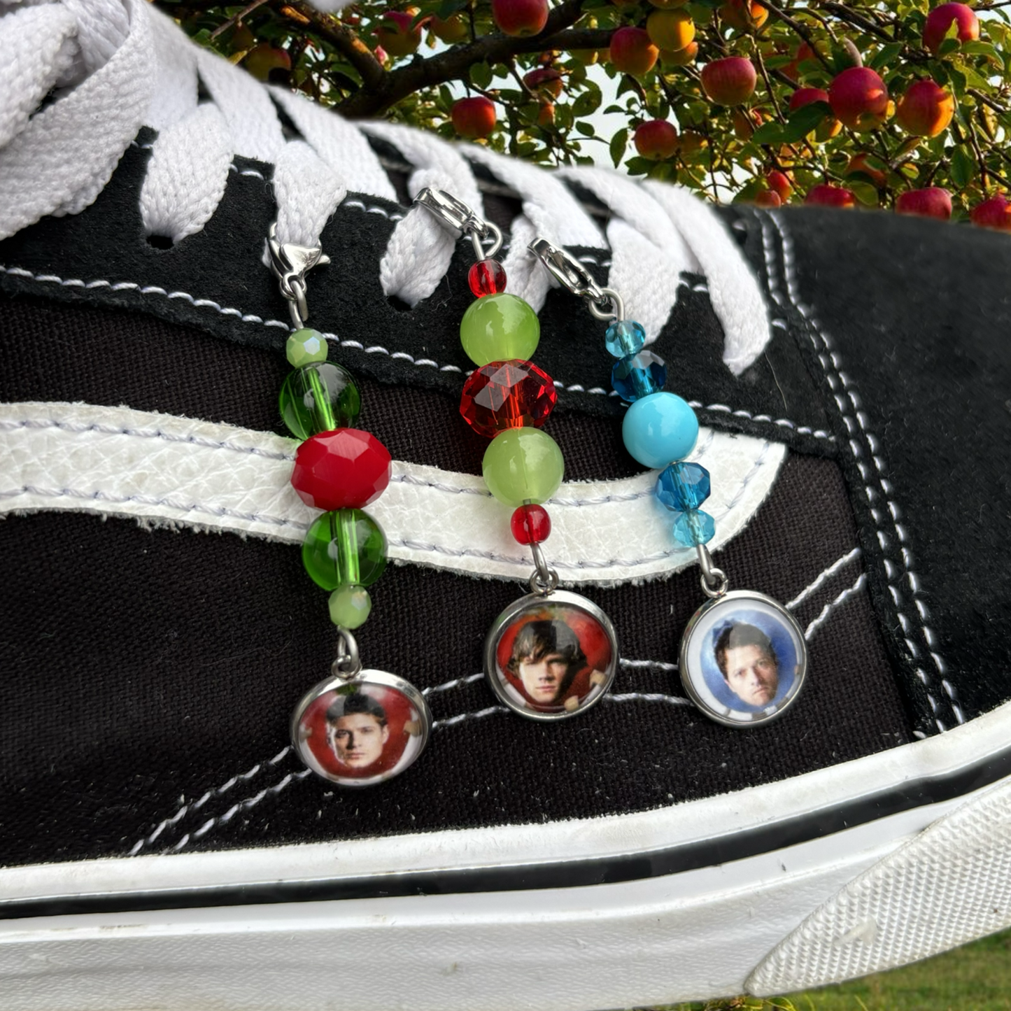 Team Fruit Will shoe charms