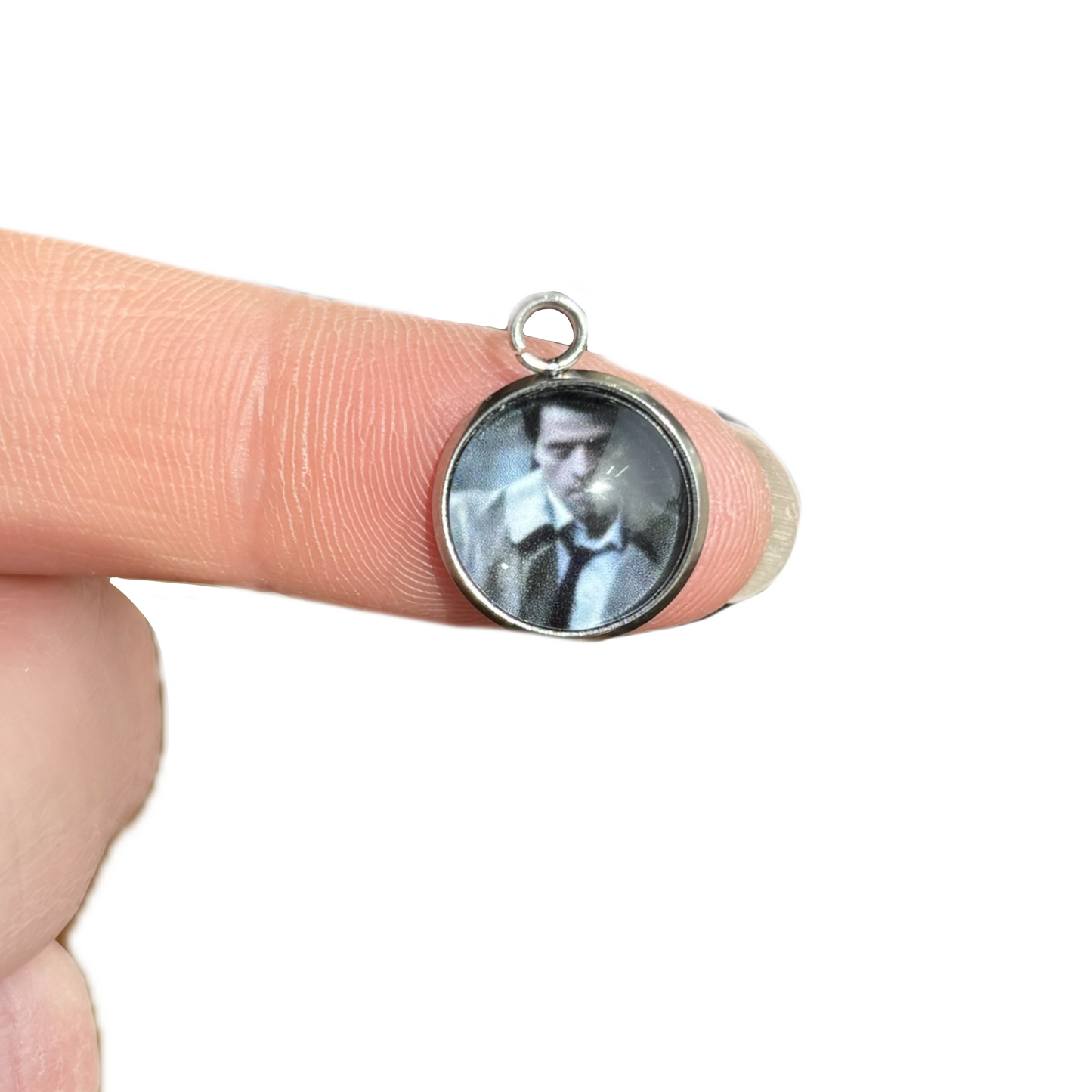 Castiel phone charm
