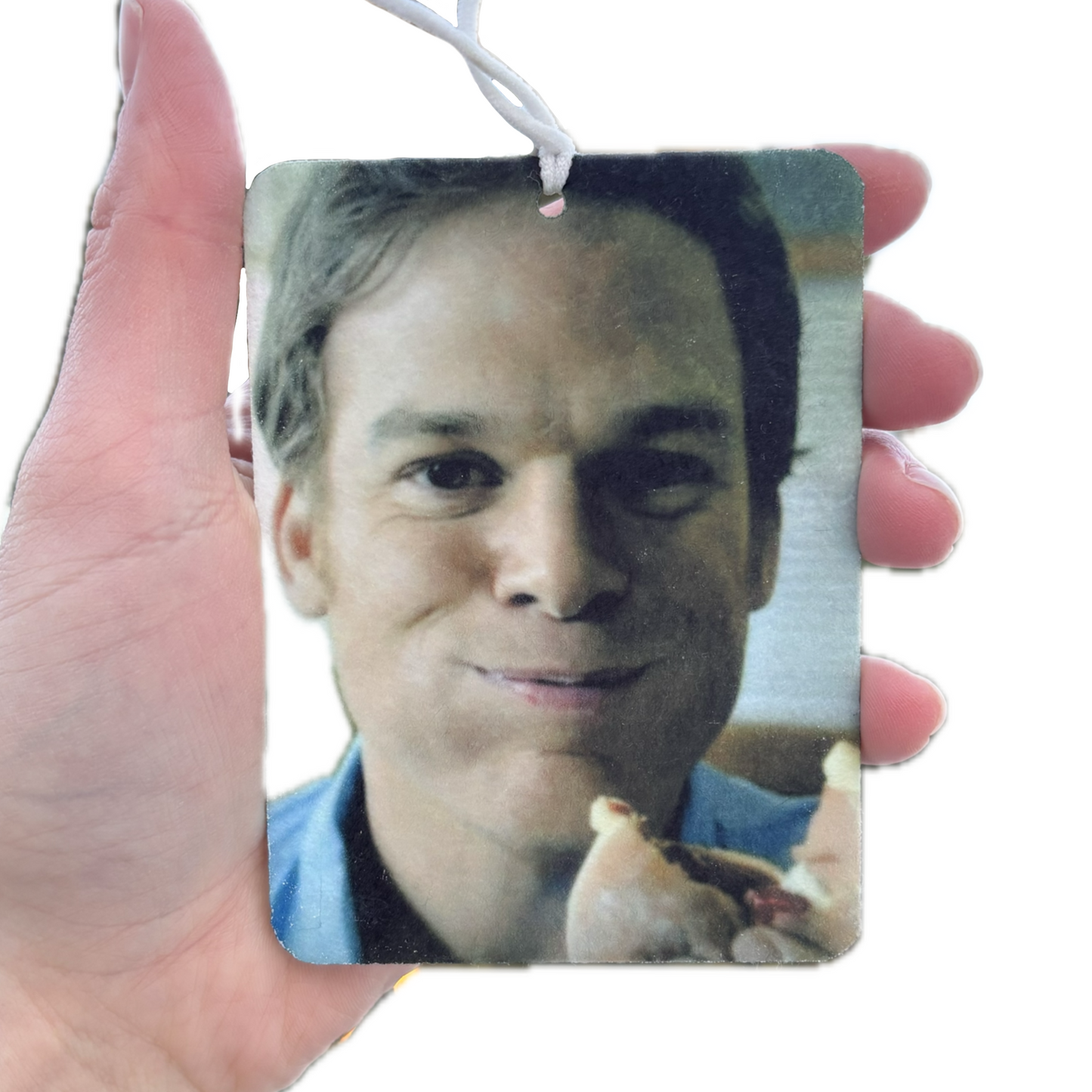 Silly Dexter Morgan car fresheners