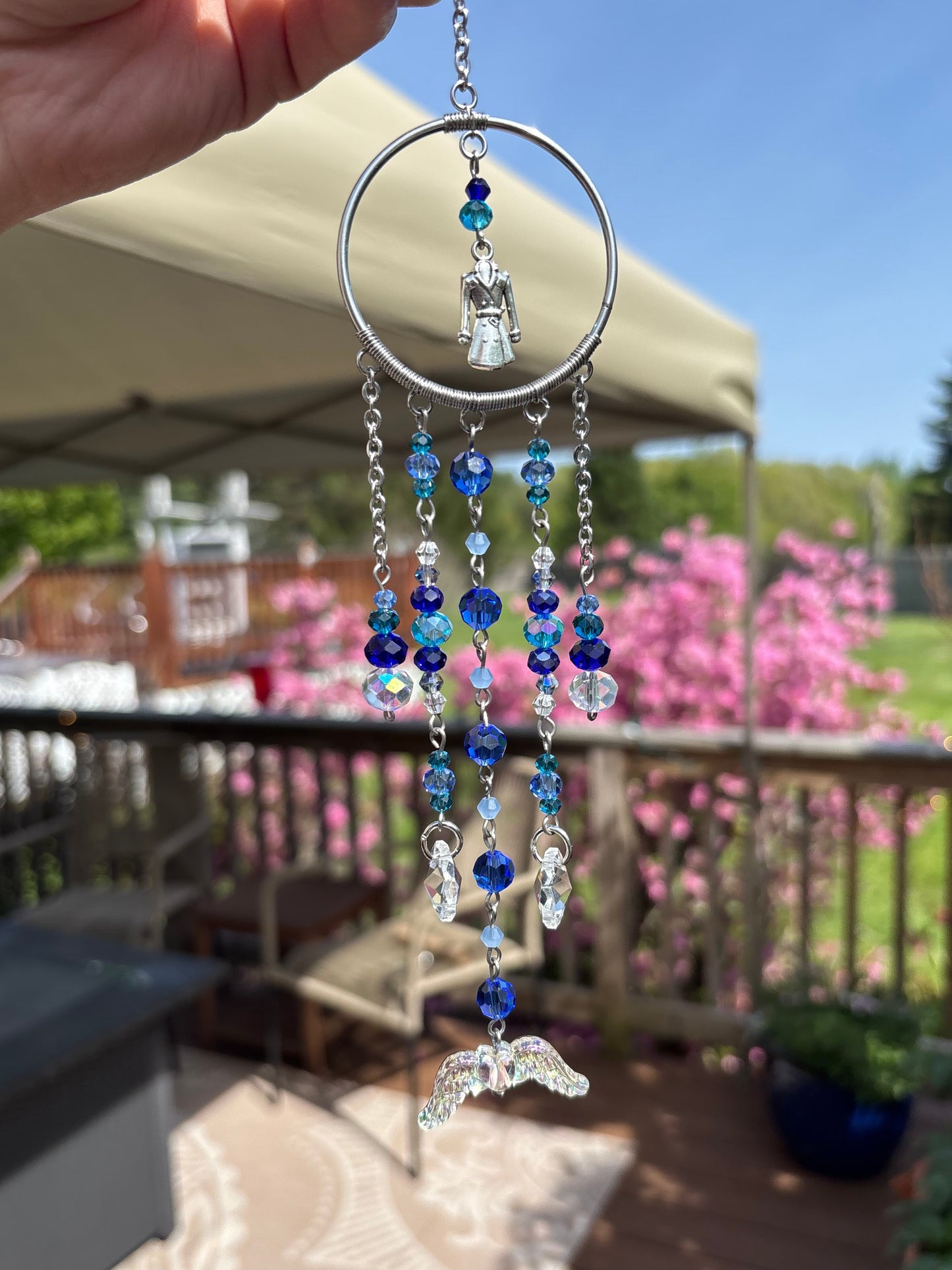 Castiel “Ethereal Angel” suncatcher