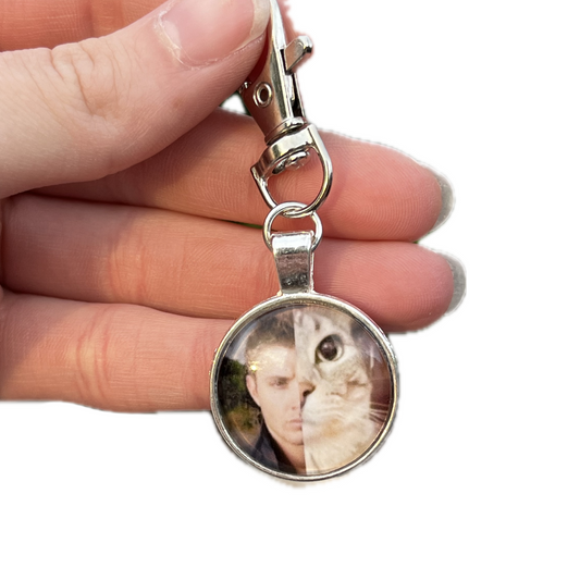 Cat Dean keychain