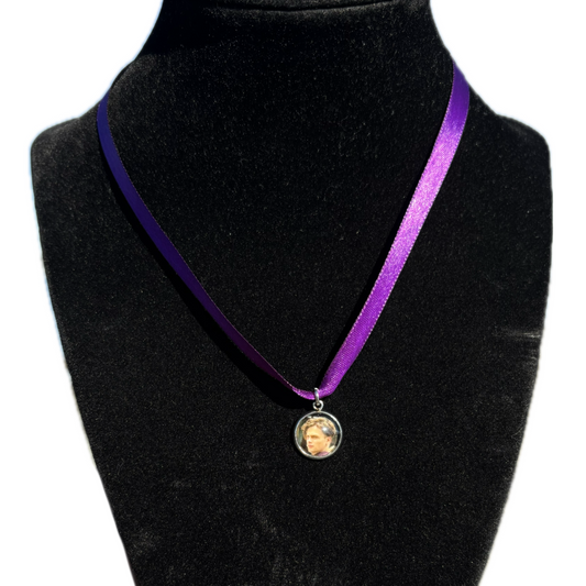 Spencer Reid ribbon necklace