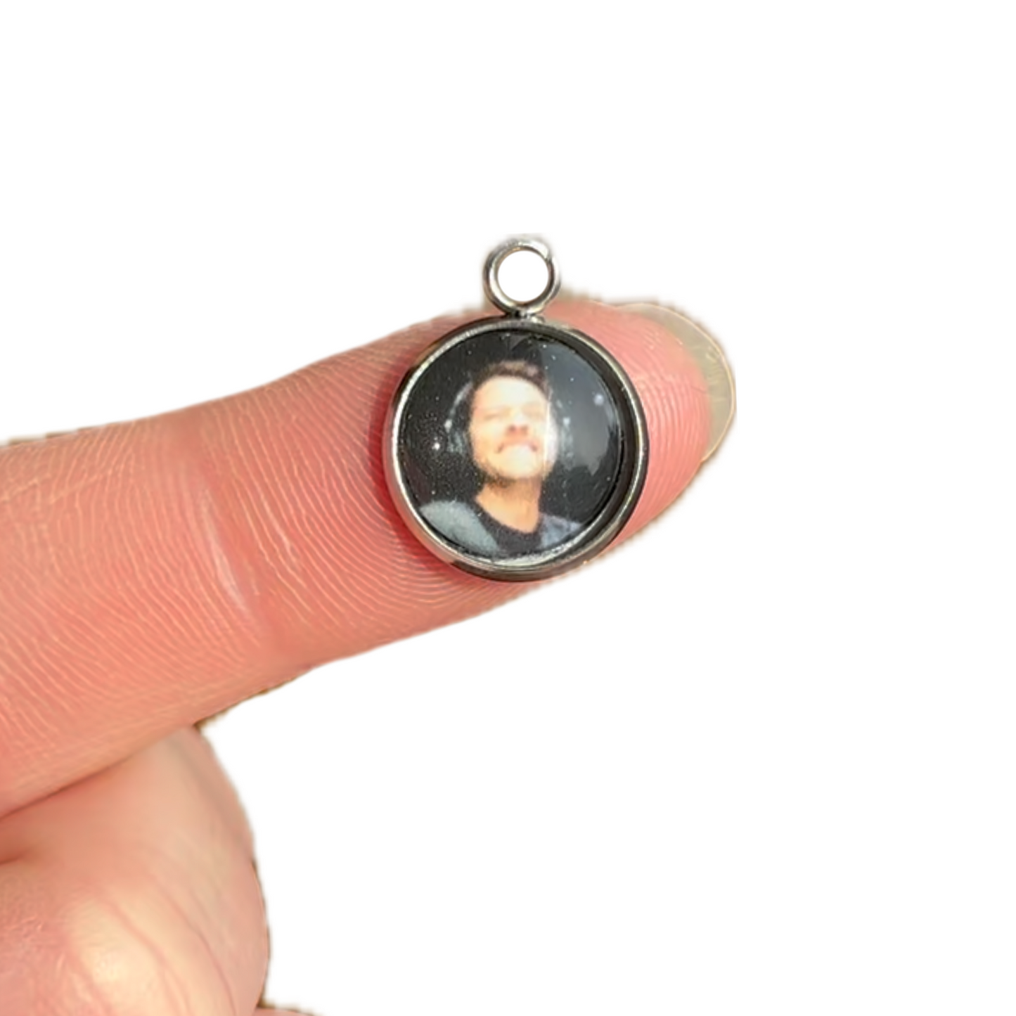Castiel phone charm