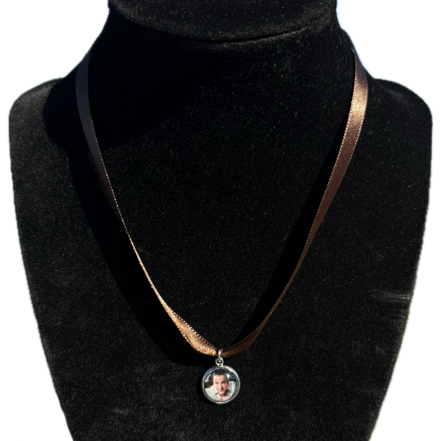 Jason Gideon ribbon necklace