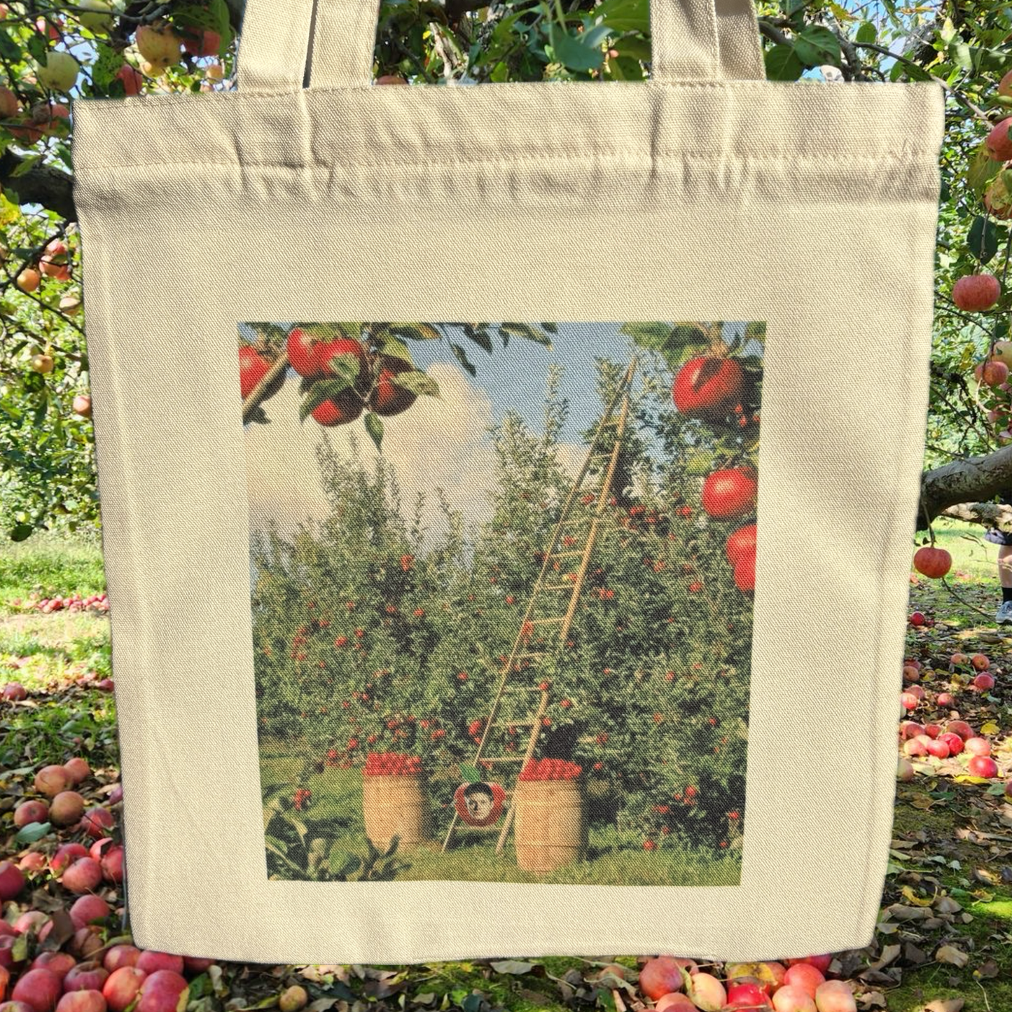 Where’s Apple Dean? tote bag