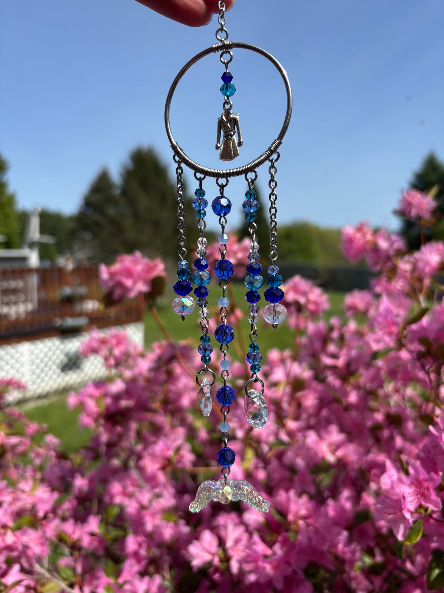 Castiel “Ethereal Angel” suncatcher
