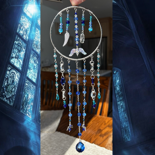 Castiel “Eyes of Supernatural” Divine Trenchcoat suncatcher