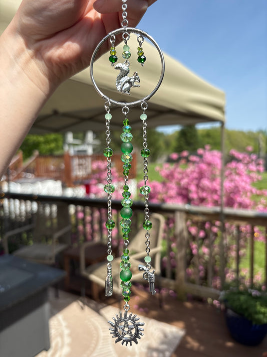 Dean “Locked & Loaded” suncatcher