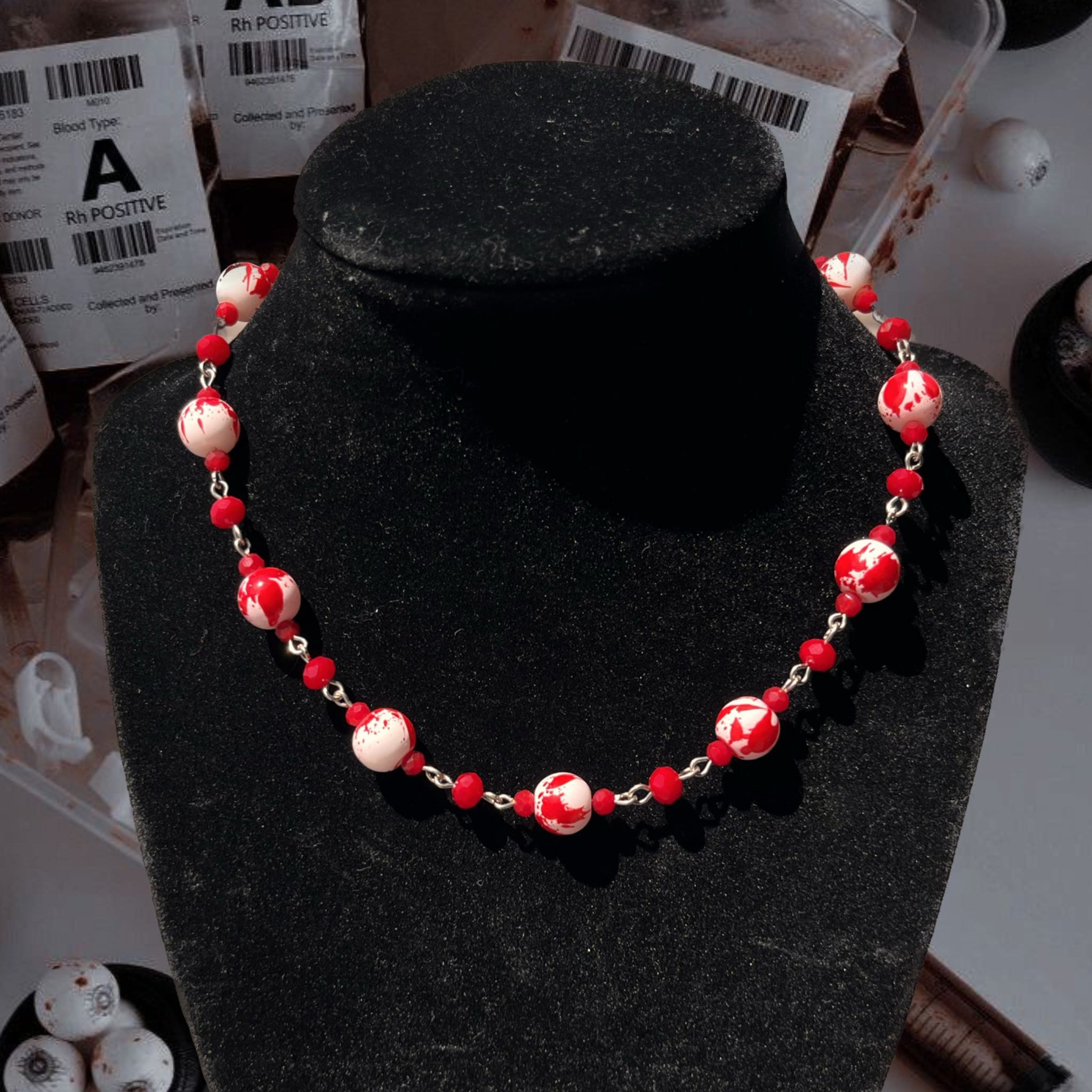 Splash Pattern necklace - Forensics Collection – Menace Made