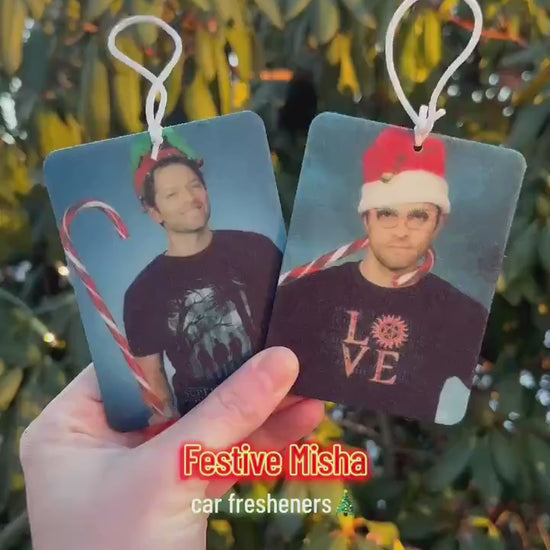 Festive Misha car fresheners