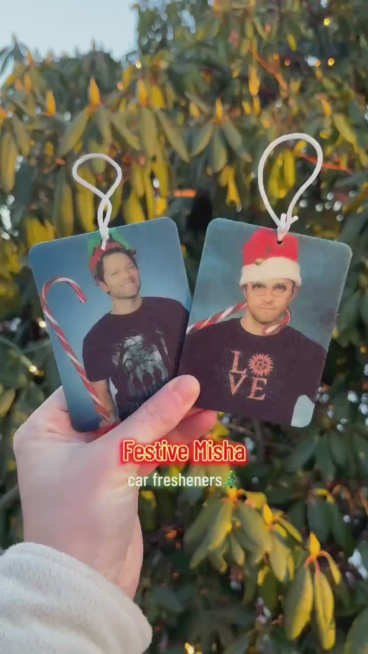 Festive Misha car fresheners